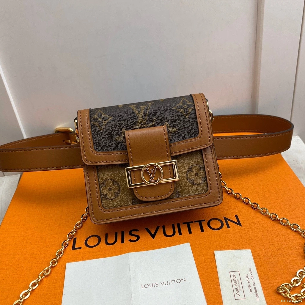 AAA Pruses Bags DAUPHINE LOUIS VUITTON BB BUMBAG 0822